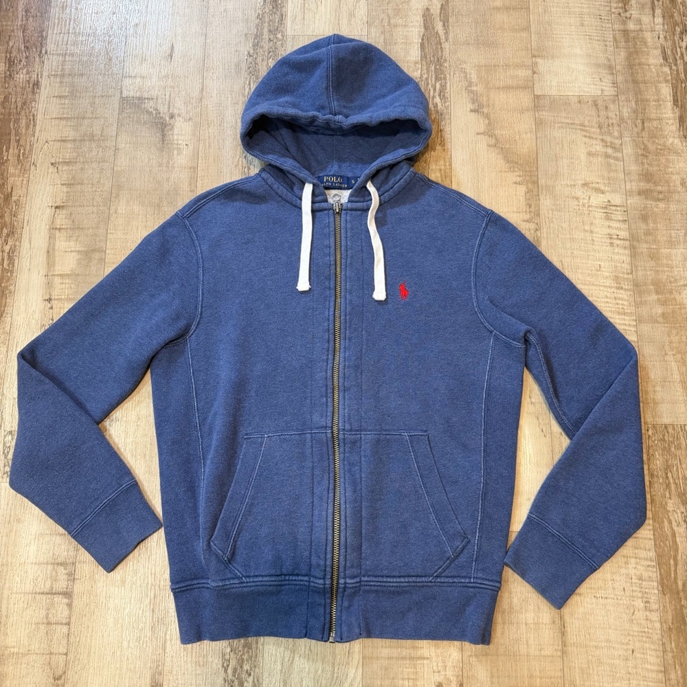 Polo Ralph Lauren Women’s Full Zip Hoodie Size S Blue